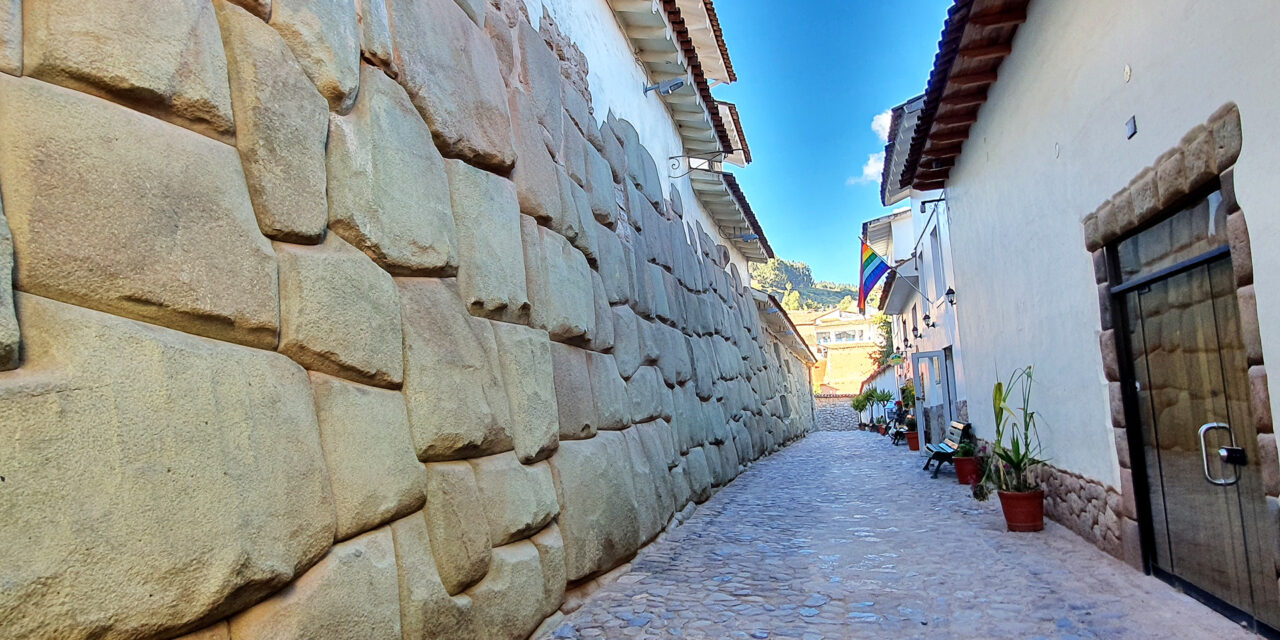 Cusco Street in Peru