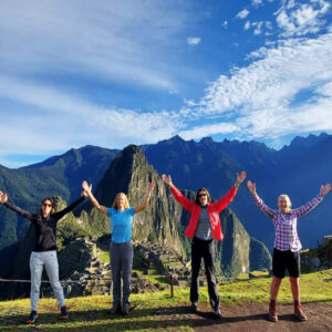 Group of women in Machu Picchu, tour by Private Machu Picchu