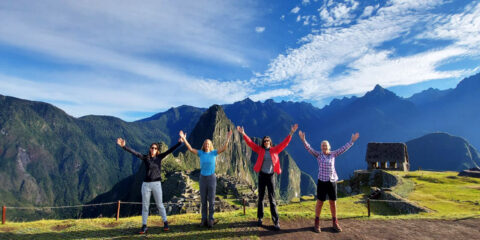 Family in Machu Picchu, tour by Private Machu Picchu