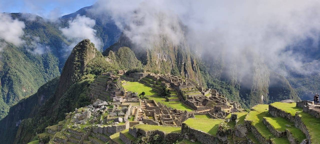 Panoramic View of Machu Picchu